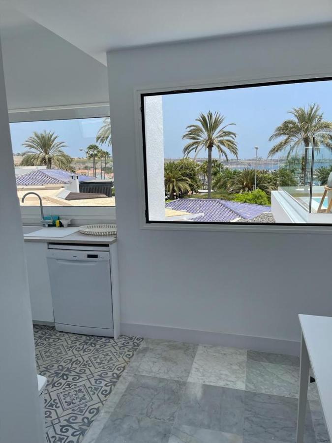 Pasitoblanco Porto Mare 45 Seaview Villa Private Heated Pool Pasito Blanco Kültér fotó