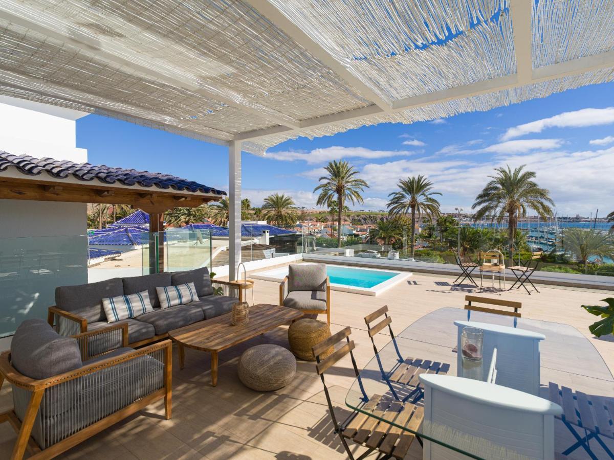 Pasitoblanco Porto Mare 45 Seaview Villa Private Heated Pool Pasito Blanco Kültér fotó